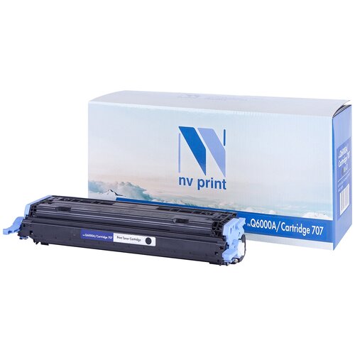 Картридж NVP совместимый NV-Q6000A/NV-707 Black универсальные NV Print картридж target q6000a 707bk черный для лазерного принтера совместимый