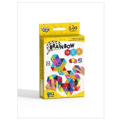 Купить Настольная Игра Brainbow HEX данко-тойс G-BRH-01-01, Данко-тойс, желтый, male
