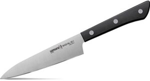 Нож кухонный универсальный Samura HARAKIRI SHR-0021B 120 мм, коррозионно-стойкая сталь, ABS пластик