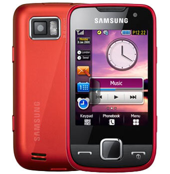 Телефон Samsung S5600, 1 SIM, красный