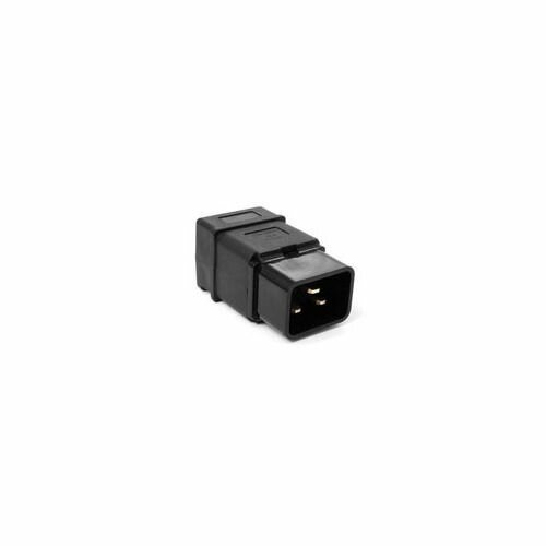 Вилка LanMaster LAN-IEC-320-C20 IEC 60320 C20 16A 250V black