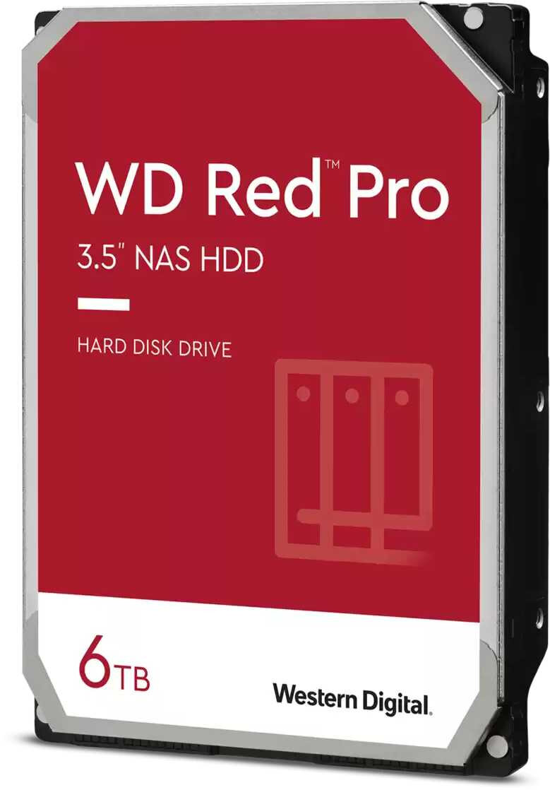 Жесткий диск WD Red Pro 7200 SATA3 6Tb 256Mb