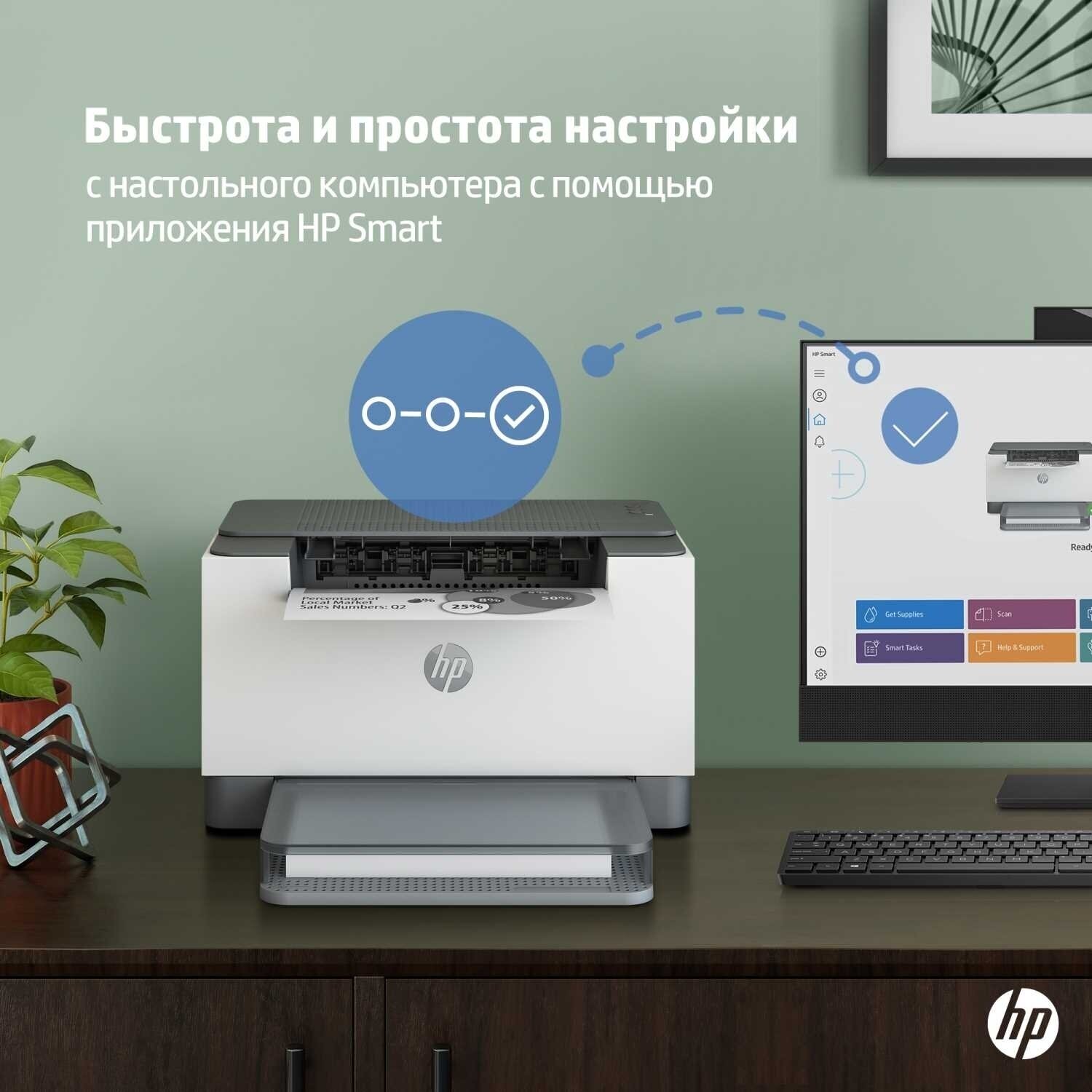 Принтер HP LaserJet M211d (9yf82a) - фото №16