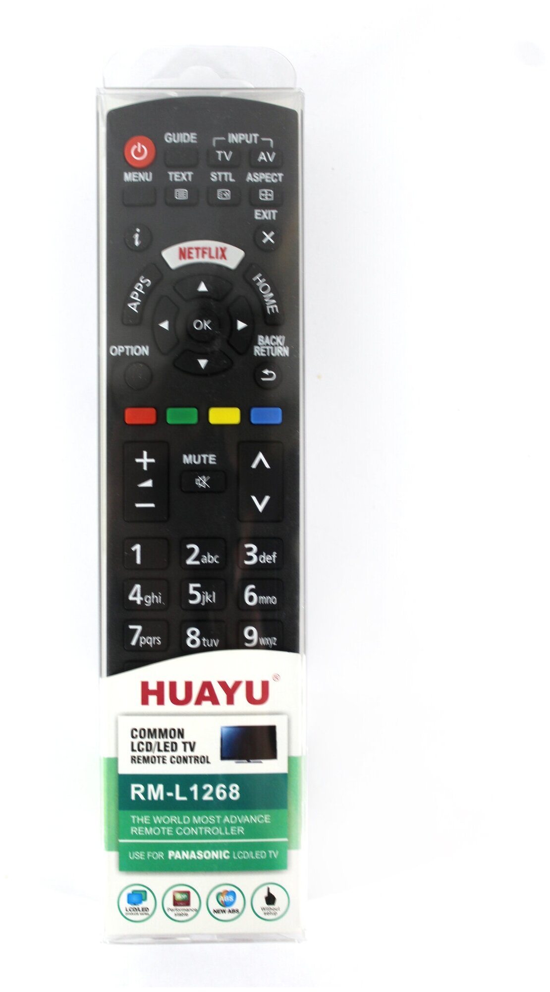 Huayu Panasonic RM-L1268 Универсальный пульт для TV