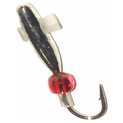 Мормышка вольфрамовая Long Oat Electoplating Beads 001 Silver вес 022 крючок 18 набор 5шт 600₽