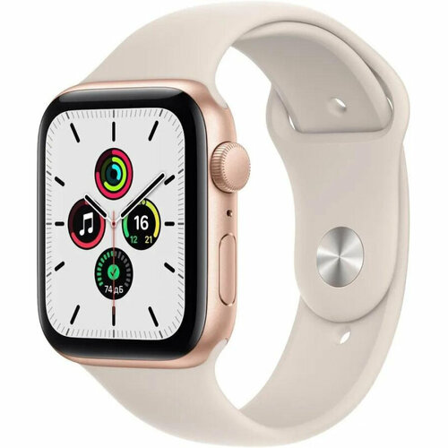 Смарт-часы Apple Watch SE 44mm Gold USA MKQ53LLA 8704500₽