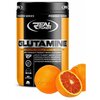 L-глютамин Real Pharm 500г (Грейпфрут) / Аминокислота, 90 порций / Спортивное питание для спортсменов, мужчин и женщин - изображение