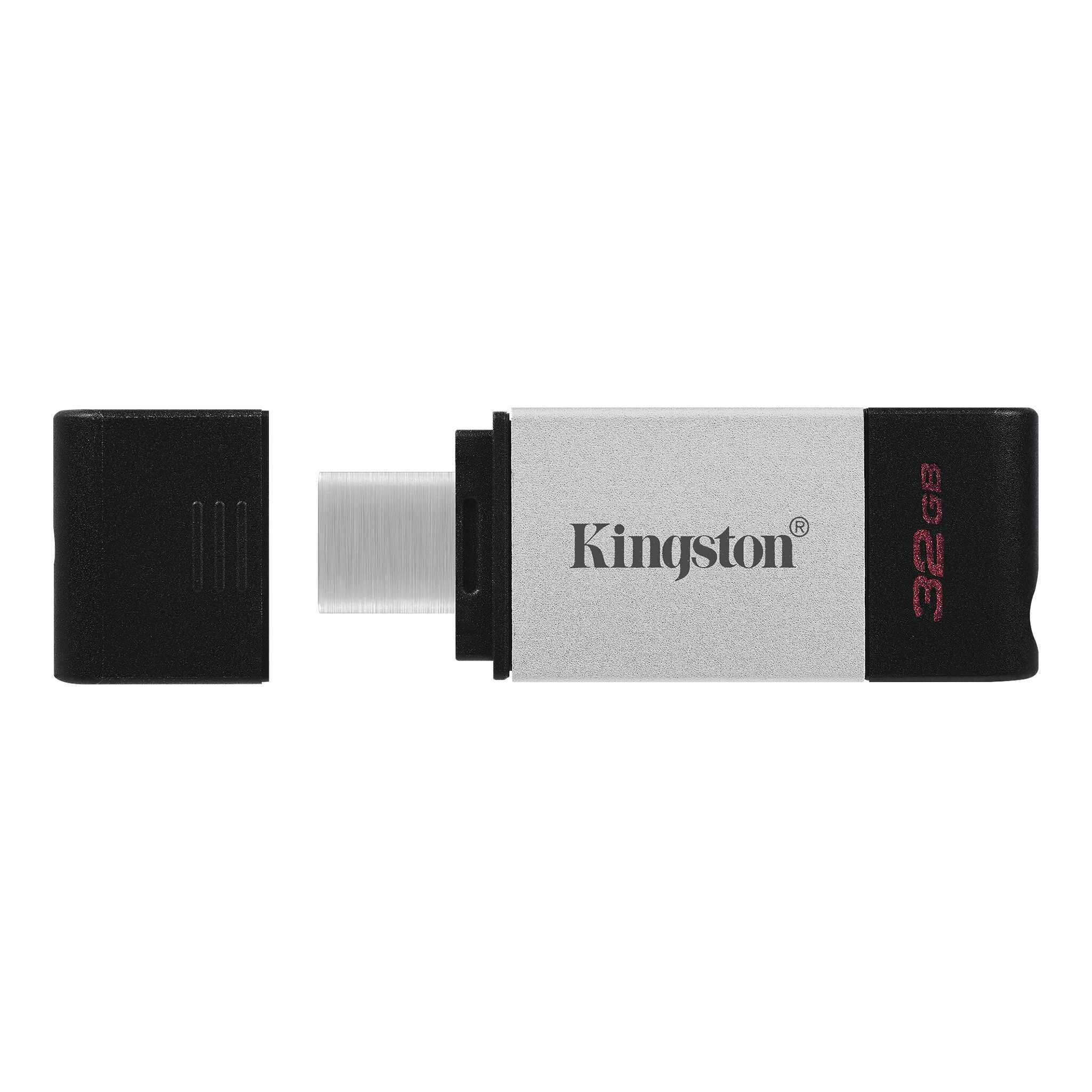 Флешка USB KINGSTON DataTraveler 80 128ГБ, USB3.0, черный - фото №11