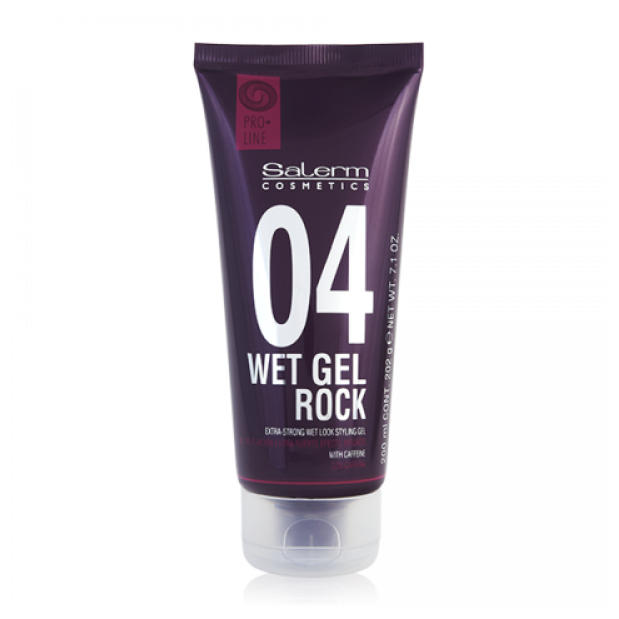 Salerm Моделирующий гель сильной фиксации 200 мл - Wet Gel Rock Pro·Line