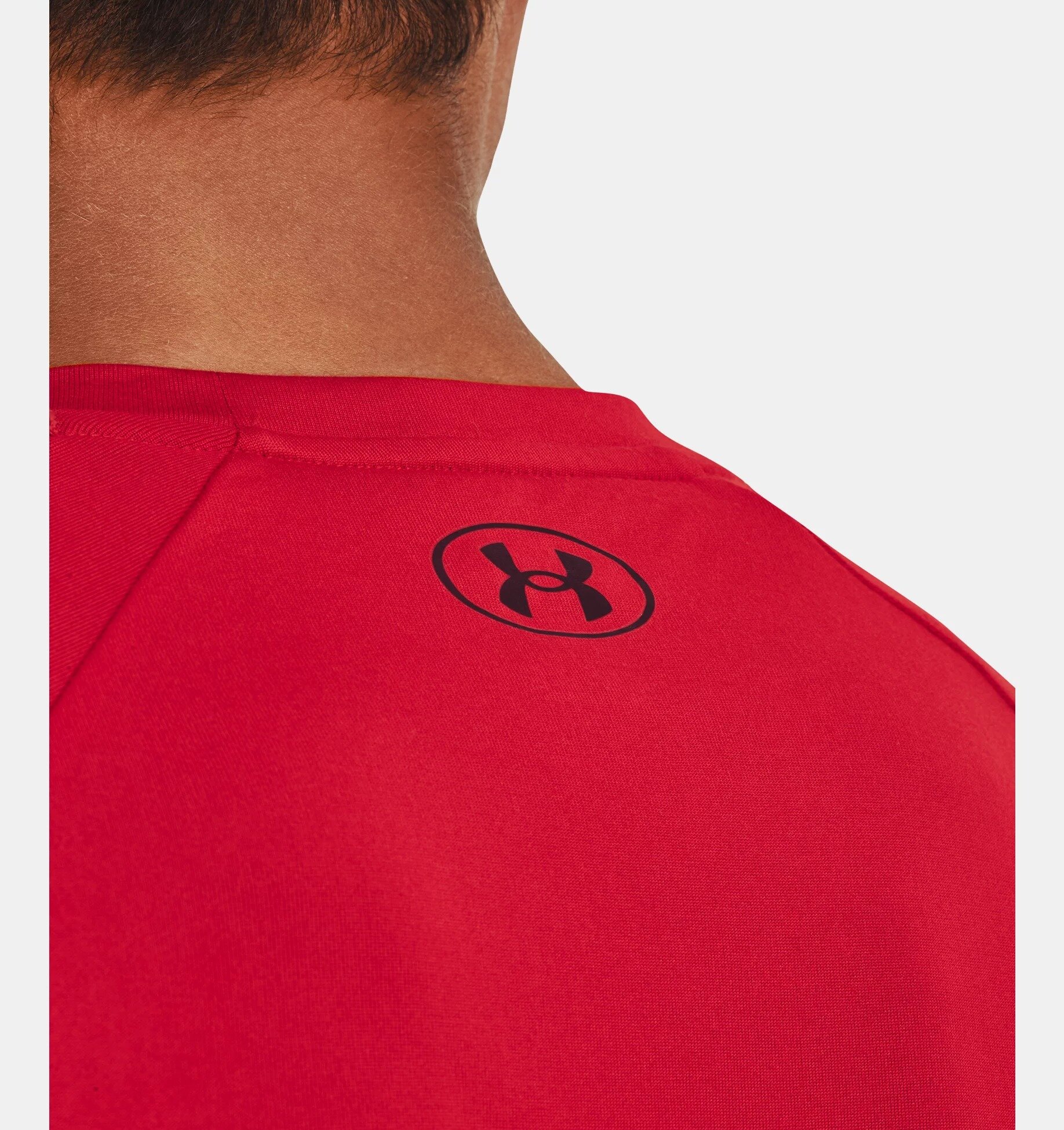 Футболка Under Armour Tech, размер M, red / dark maroon — фото 1