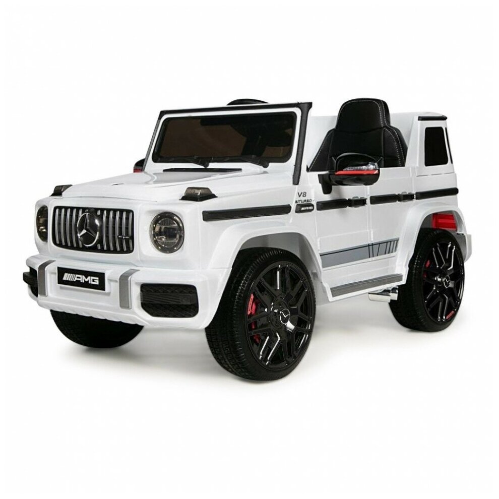 Электромобиль Mercedes-Benz G63 AMG White 12V - BBH-0002-WHITE (BBH-0002-WHITE)