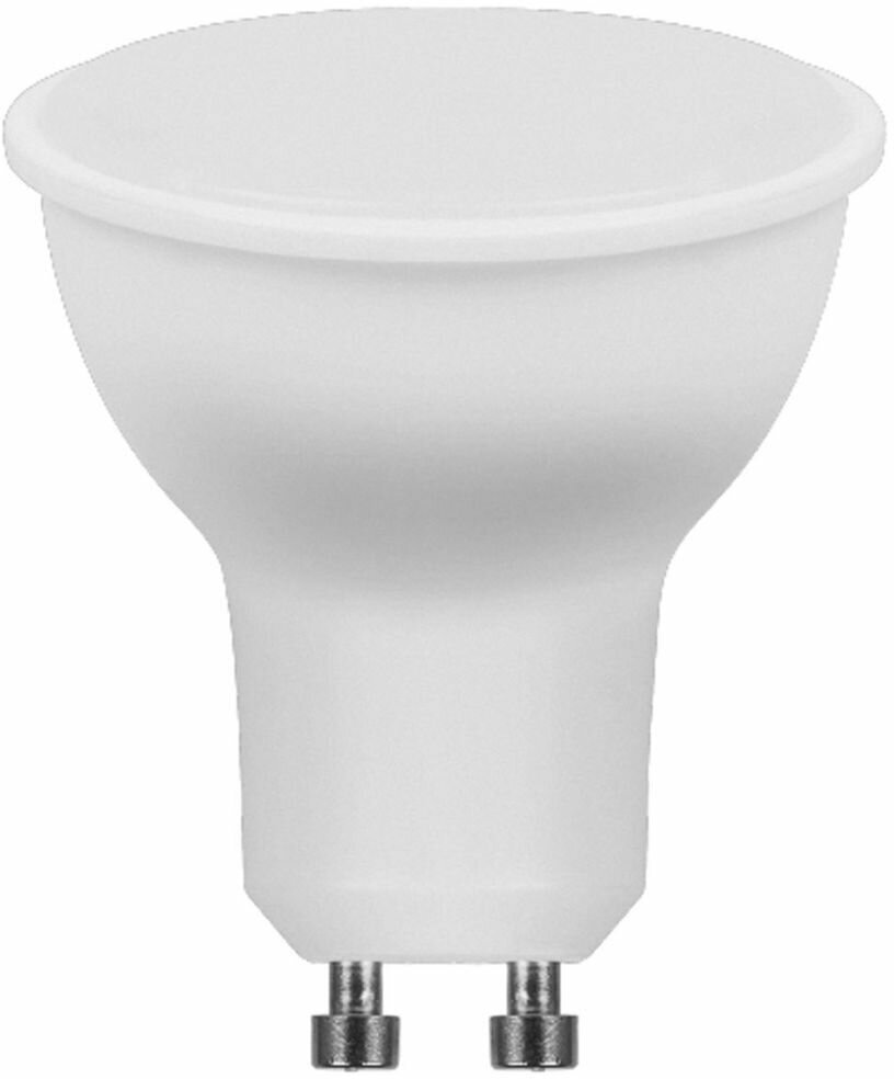 Лампа светодиодная LED 7вт 230в GU10 теплая | код. 25289 | FERON (10шт. в упак.)
