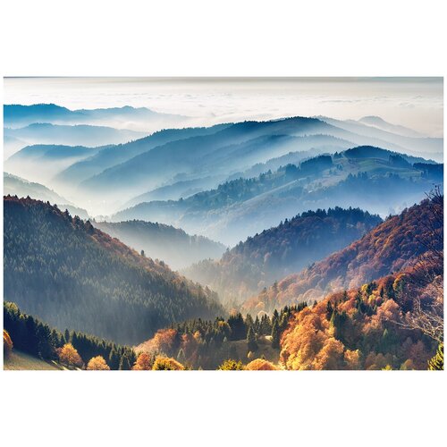 Фотообои Уютная стена Неземные пейзажи Германии 410х270 см Бесшовные Премиум (единым полотном)