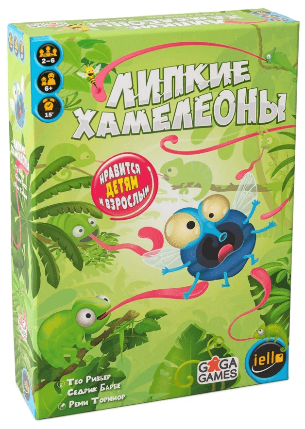 GaGaGames Настольная игра Липкие Хамелеоны GG130