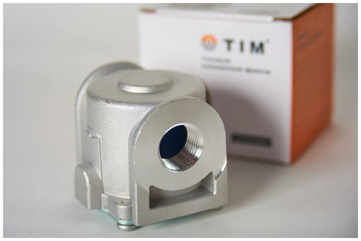 Фильтр газовый компактный 1" 2 бар (до 20 микрон) TIM арт. FMC04-2