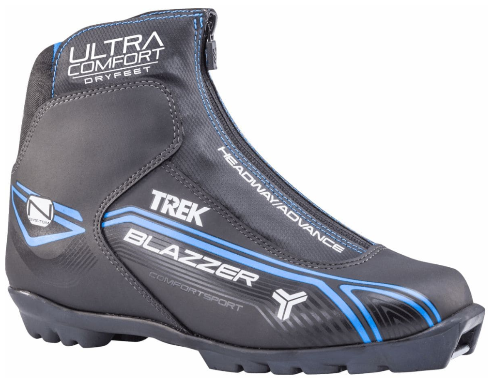Ботинки лыжные NNN Trek BlazzerComfort3 черный RU43 EU44 CM27,5 .