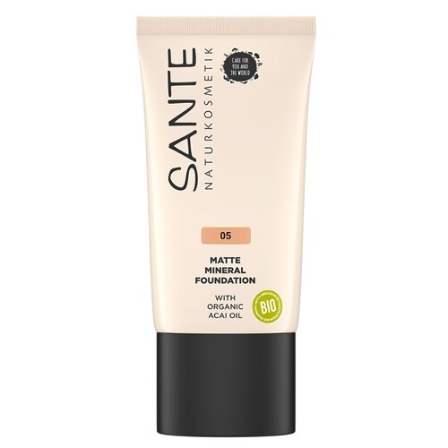 Sante Naturkosmetik Тональный крем Matte Mineral Foundation, 30 мл, оттенок: 05 медовый