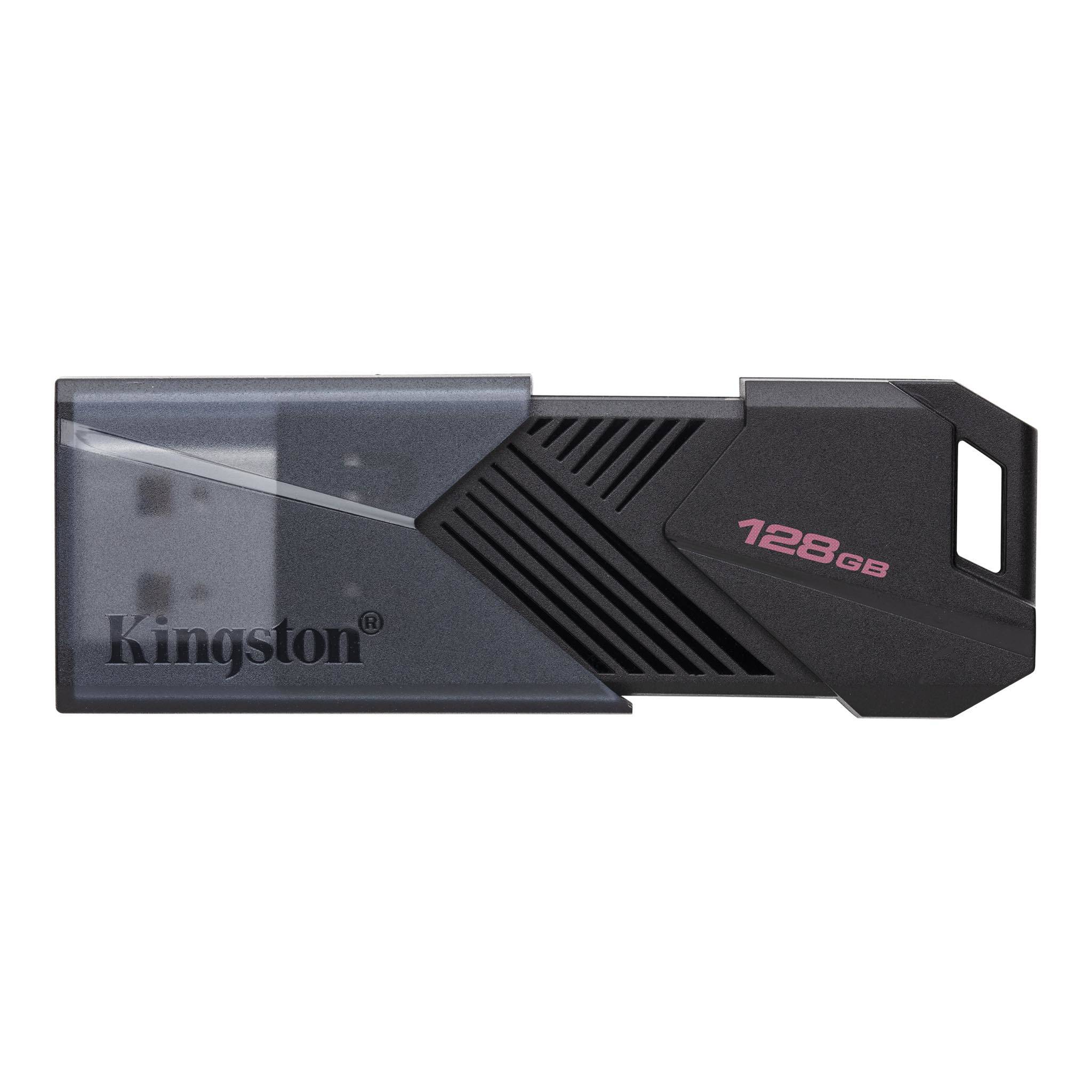 USB флеш накопитель_128 Gb Kingston DataTraveler ExodiaOnyx черный DTXON/128GB / USB 3.2