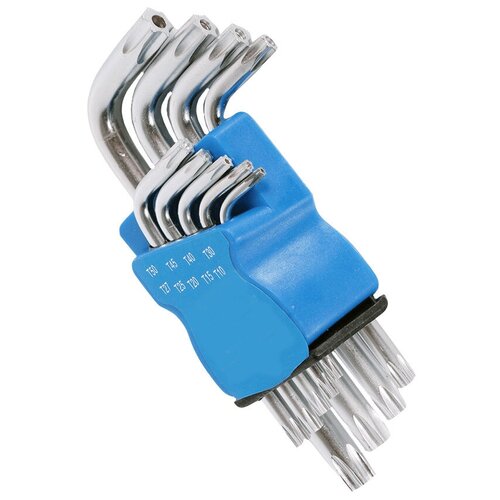 Набор ключей TORX T10-T50 9 предметов короткие