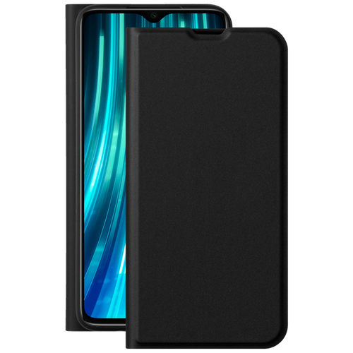 Чехол Book Cover Silk Pro для Xiaomi Redmi Note 8 Pro, черный, Deppa 87483