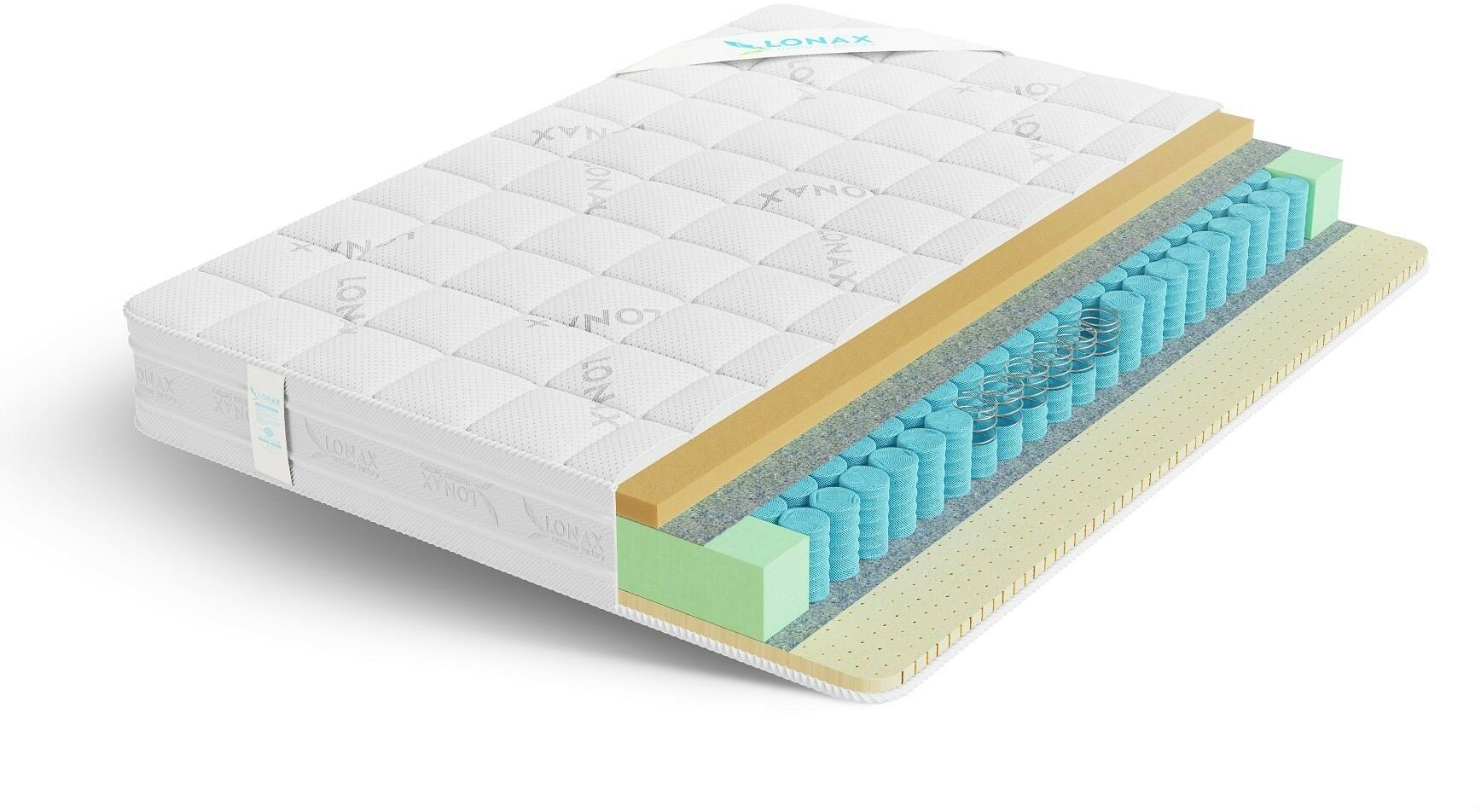 Матрас Lonax Memory Latex TFK 200х200