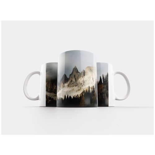 фото Кружка "горы, зима, снег" 320 мл lotsprints