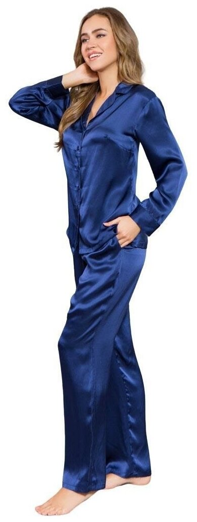 Пижама Mia-Mia, размер 50, синий
