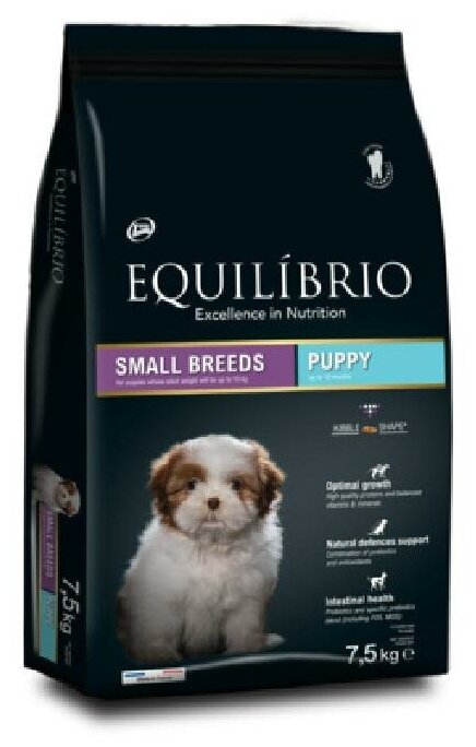 Equilibrio Сухой корм для щенков малых пород с мясом птицы ( Puppy Small Breed) AA009196 | Puppy Small Breed 2 кг 55605