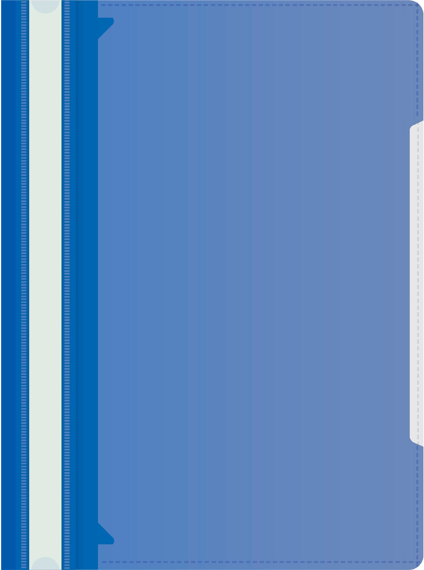 Папка-скоросшиватель Бюрократ -PS-K20BLU A4 прозрач. верх. лист карм. на лиц. стор. пластик синий 0.12/0