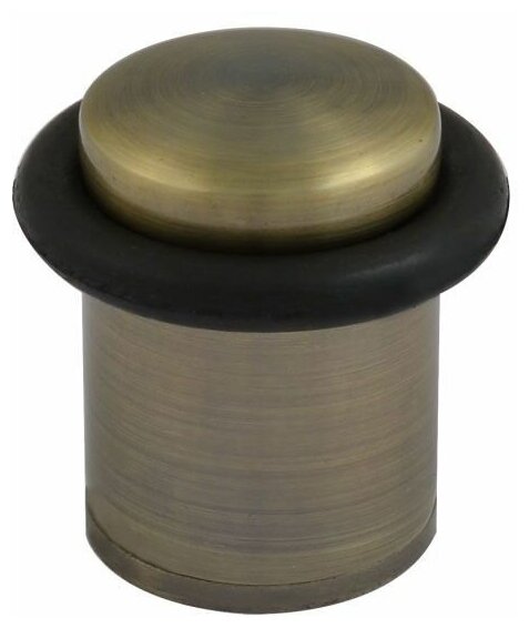 фото Ограничитель дверной "Цилиндр", цвет бронза