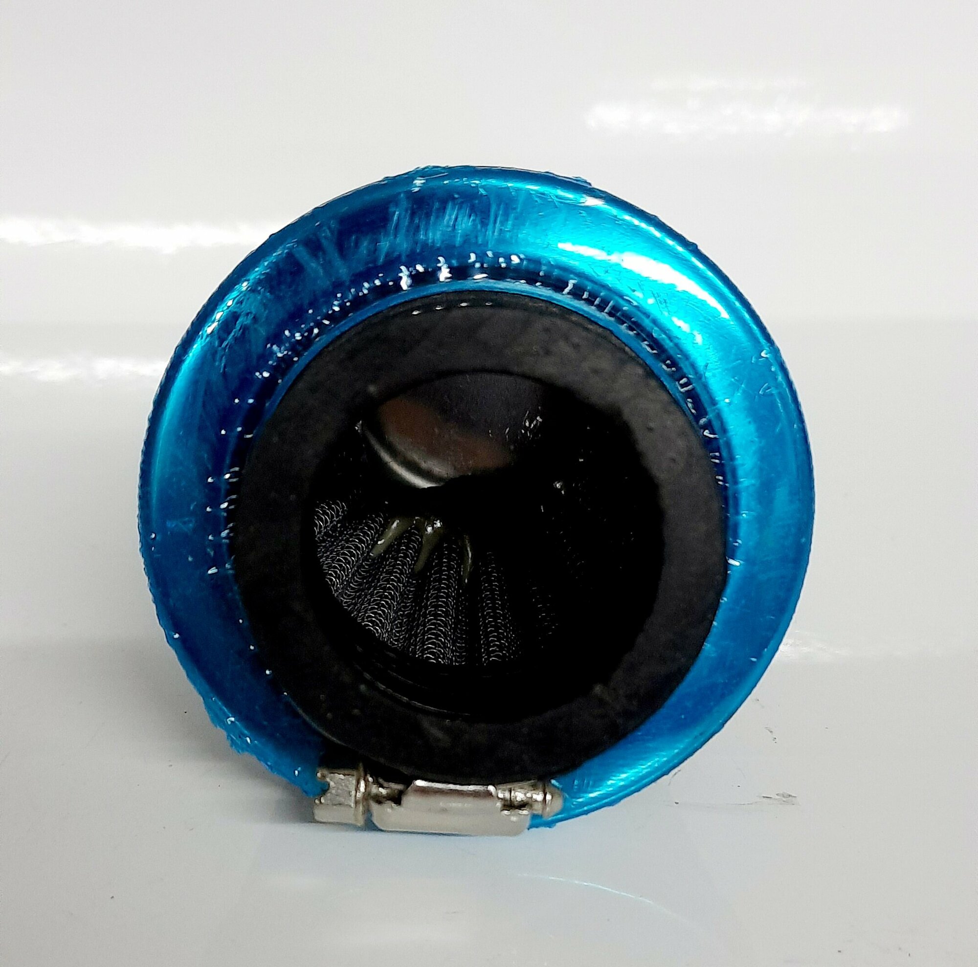 Фильтр воздушный (нулевого сопротивления) синий D 38мм