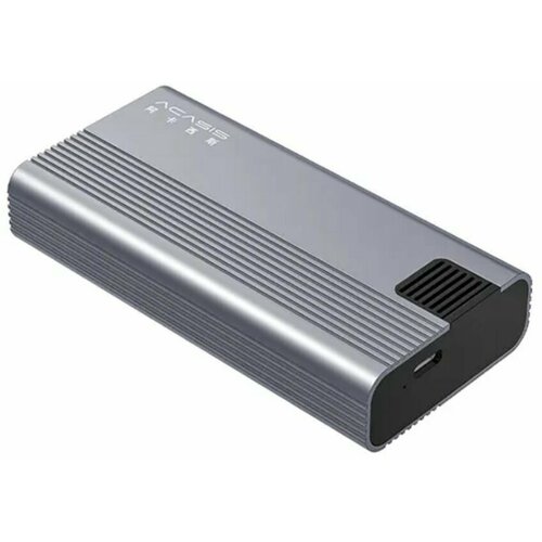 Корпус для жесткого диска Acasis TB003 20 Гбит/с, M.2 NVMe SSD USB3.2 GEN2, Type-C до 8 ТБ - Темно-серый