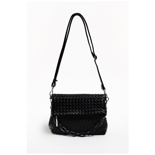 фото 376-42 y9880-1k сумка кросс-боди женская экокожа ludor черный