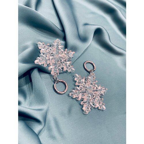 Серьги с подвесками Jewellery by Marina Orlova, бесцветный