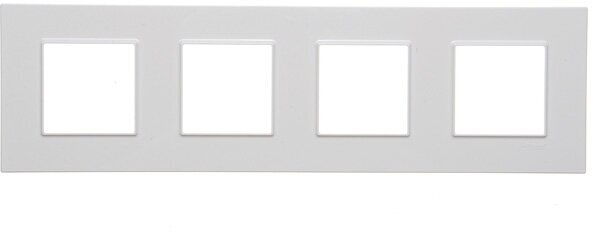 Рамка 4м универсал Unica Quadro белый встроенный монтаж (Schneider Electric), арт. MGU2.708.18 - фотография № 2