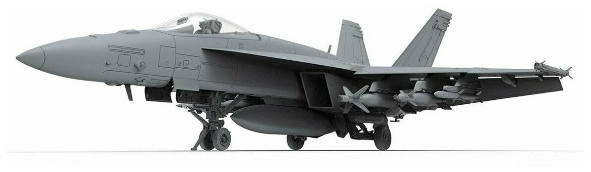 MENG Сборная модель самолета Boeing F/A-18F Super Hornet 1/48, LS-013 - фото №5
