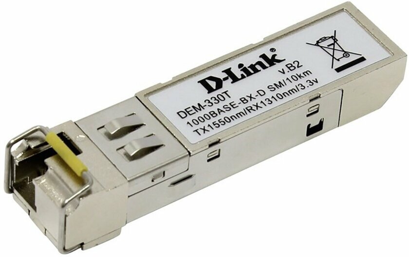 Трансивер D-Link WDM SFP 1x1000Base-BX-D Tx:1550nm Rx:1310nm - фото №2