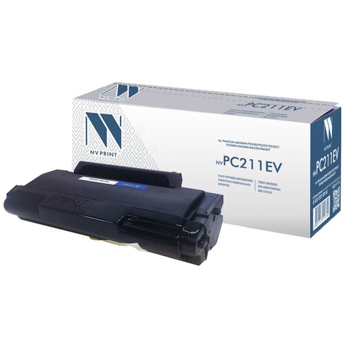 Картридж PC-211EV для принтера Пантум, Pantum P2500; P2500W; P2200; P2207; P2506W; P2516 картридж лазерный sakura pc211ev чер для pantum p2200 p2500 m6500 m6600