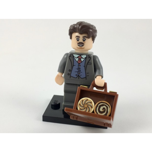 Минифигурка Lego Harry Potter Jacob Kowalski, Series 1 colhp-19 минифигурка лего lego colhp 19 jacob kowalski harry potter series 1 complete set with stand and accessories