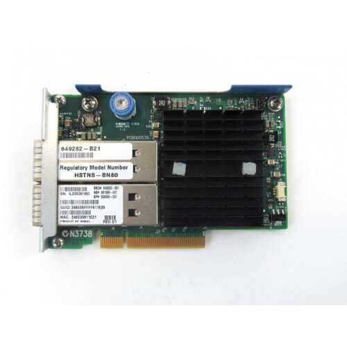 Сетевой Адаптер HP 656090-001 PCI-E8x 40Gb сетевой адаптер hp 661686 001 pci e8x 40gb