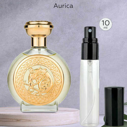 Gratus Parfum Aurica духи унисекс масляные 10 мл (спрей) + подарок gratus parfum italian leather духи унисекс масляные 10 мл спрей подарок