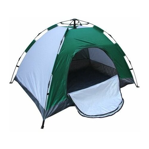 Палатка 4-мест, Автомат, 200х195х135см, нейлон 170T, дно оксфорд 210D, руссо туристо