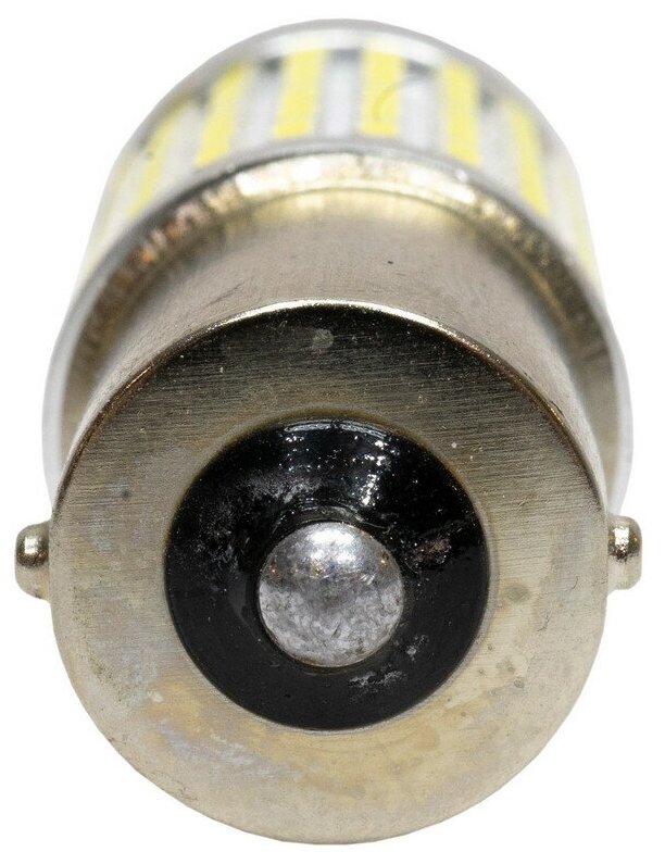 Светодиодная LED лампа в задний ход, ДХО P21W (BA15s 144 SMD диодов) , 1шт.