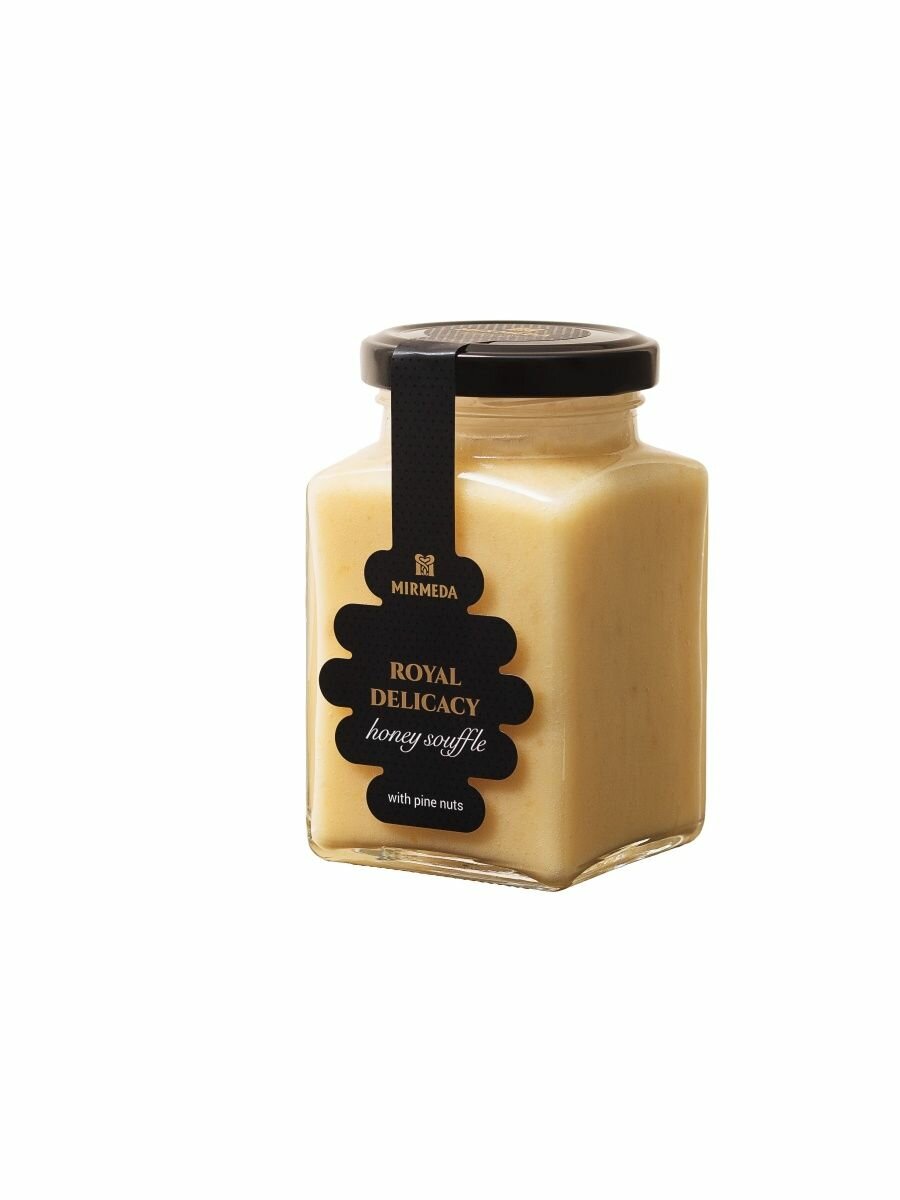 Мёд-суфле с кедровыми орешками Мусихин. Мир мёда 300 г - фотография № 2