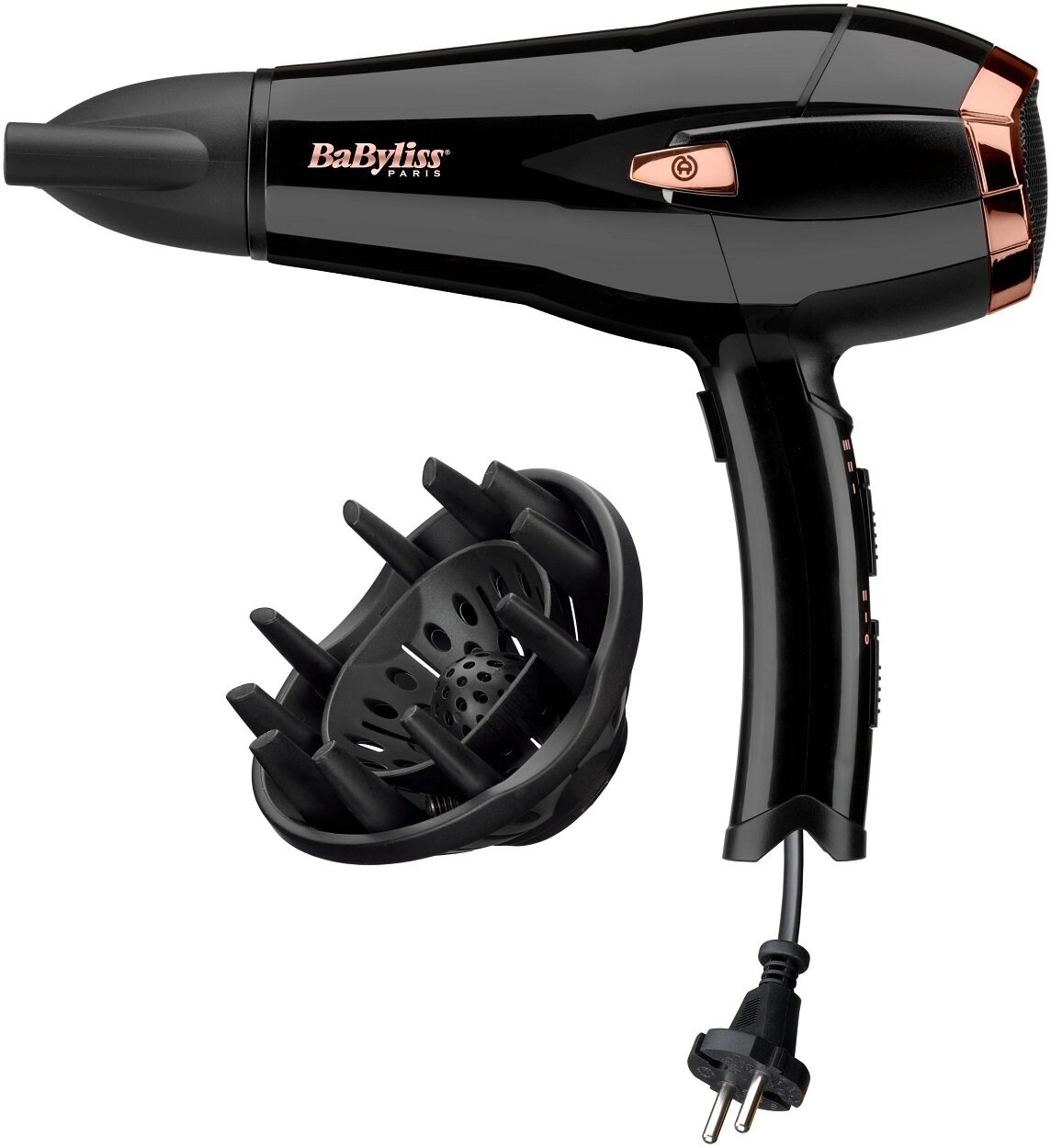 Фен BaByliss D373E, черный — купить в интернет-магазине по низкой цене на Яндекс Маркете