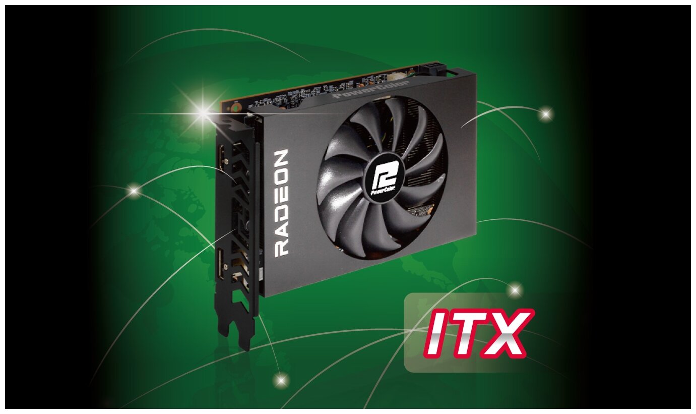 Видеокарта PowerColor AMD Radeon RX 6500XT, , 4ГБ, GDDR6, Ret - фото №6