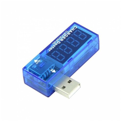 USB Charger Doctor Тестер USB зарядки цифровой напряжения и силы тока тестер usb v20 измеритель напряжения силы тока и ёмкости аккумулятора