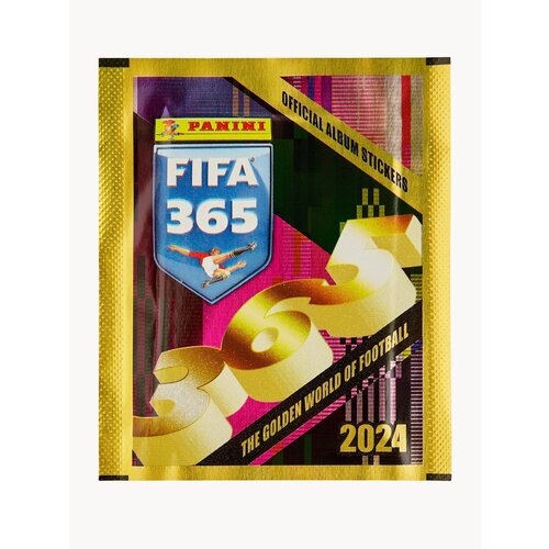 10 пакетиков с наклейками FIFA 2023-2024 Panini (50 наклеек)