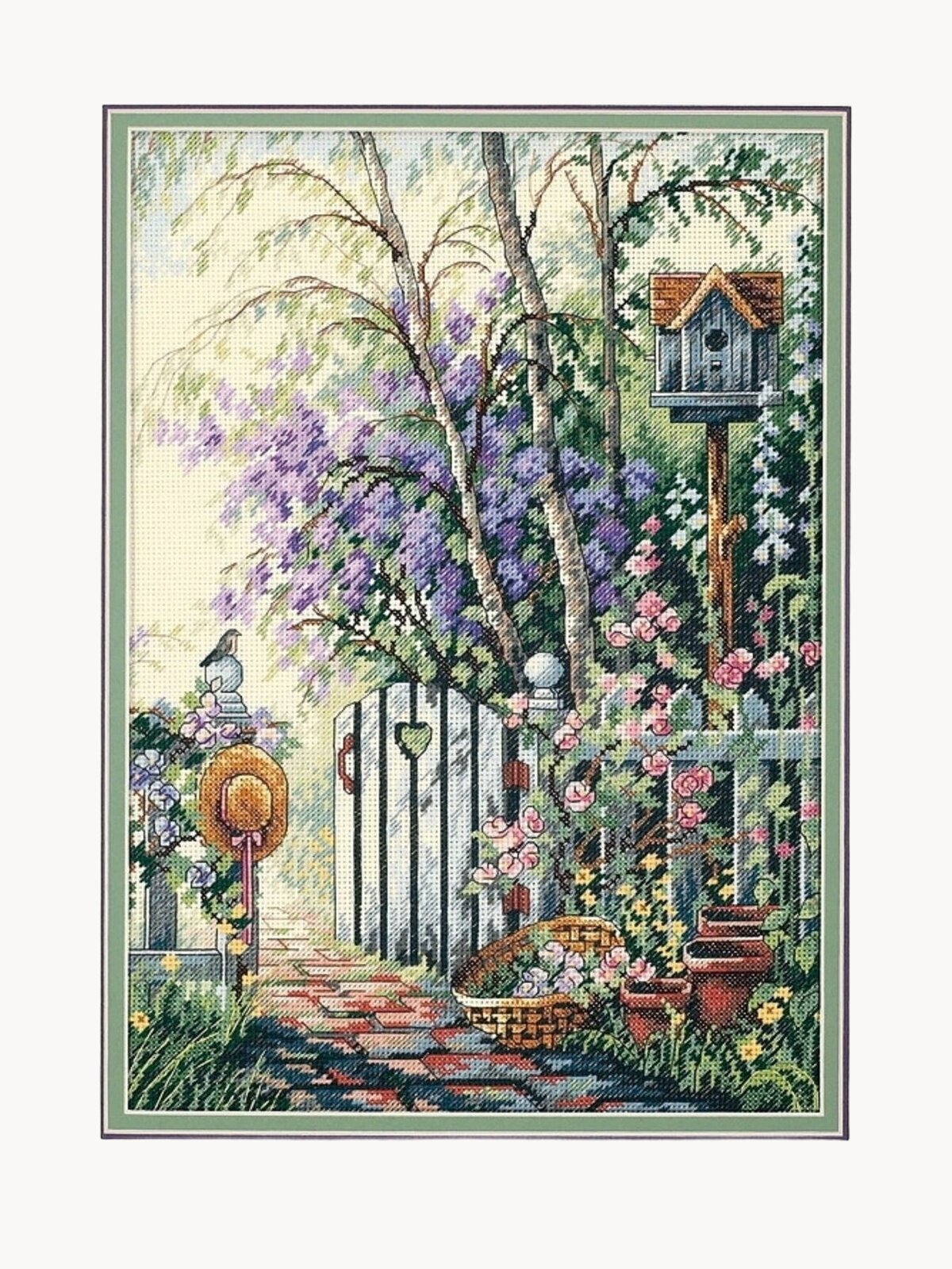 35144 Набор для вышивания крестом "Врата влюбленных",25*36см, DIMENSIONS