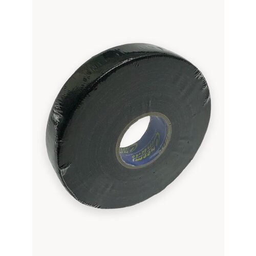 Лента для хоккейной клюшки спорт-стиль, 24 мм x 25 м черная